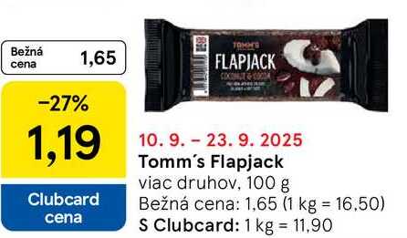 Tomm's Flapjack, 100 g