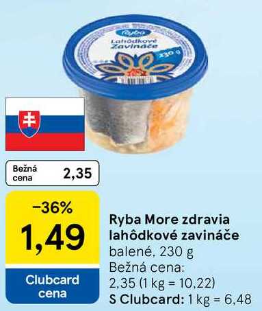 Ryba More zdravia lahôdkové zavináče, 230 g 