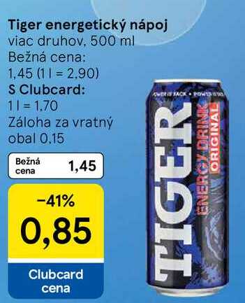 Tiger energetický nápoj, 500 ml
