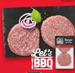 Let's BBQ Teľací burger