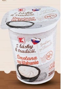 Z lásky k tradícii Smotana na šľahanie