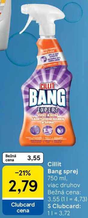 Cillit Bang sprej, 750 ml