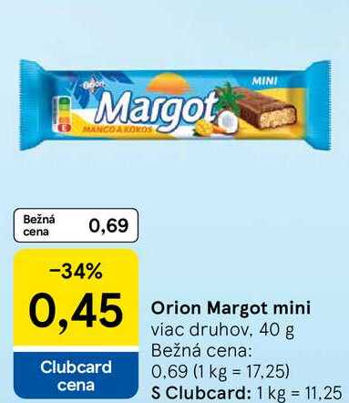 Orion Margot mini, 40 g