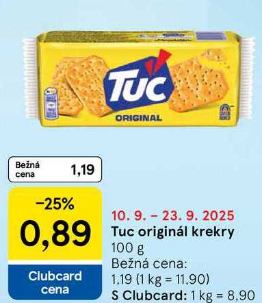 Tuc originál krekry, 100 g