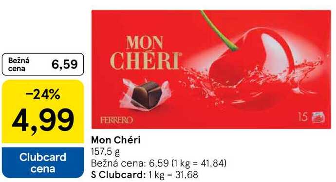 Mon Chéri, 157,5 g
