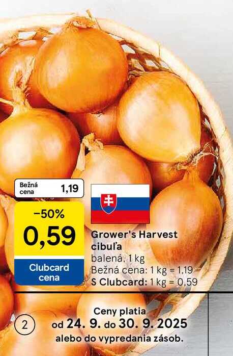 Grower's Harvest cibuľa, 1 kg