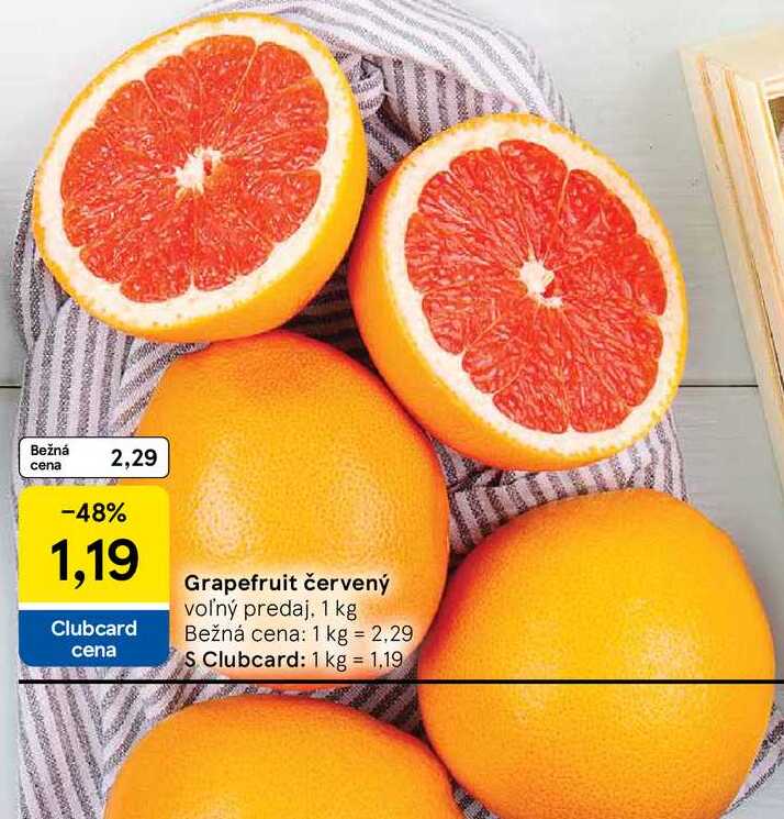 Grapefruit červený, 1 kg