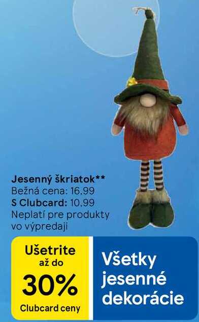 Jesenný škriatok