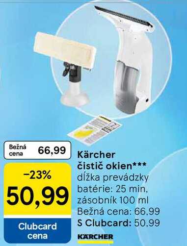 Kärcher čistič okien