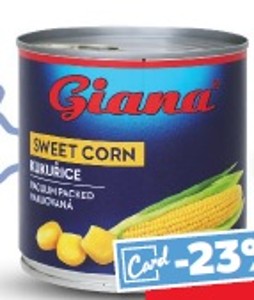 Giana Kukurica sladká