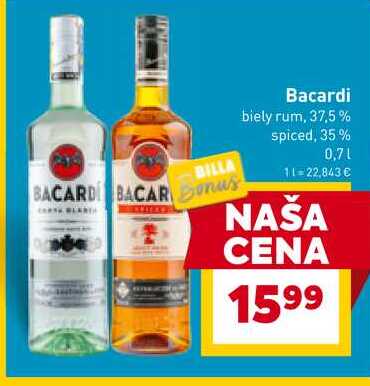 Bacardi 0,7 l