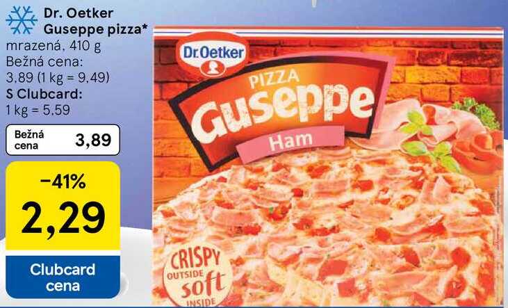 Dr. Oetker Guseppe pizza, 410 g 