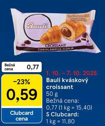 Bauli kváskový croissant, 50 g