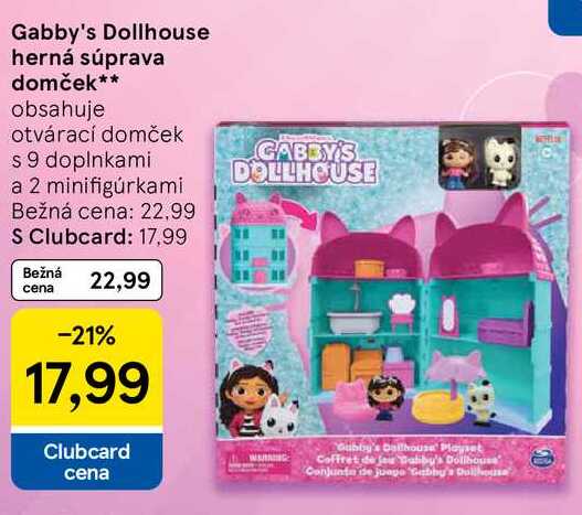 Gabby's Dollhouse herná súprava domček