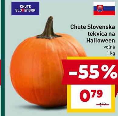 Chute Slovenska tekvica na Halloween voľná 1 kg 