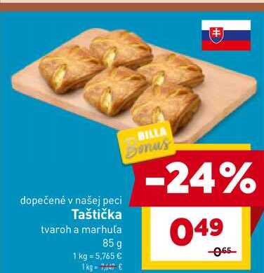 Taštička tvaroh a marhula 85 g 