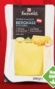 K-Favourites Bergkäse plátky