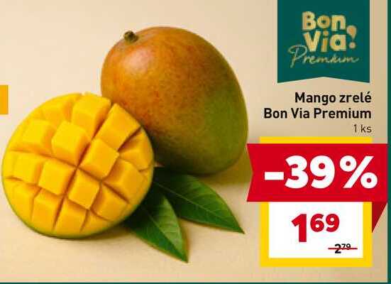 Mango zrelé Bon Via Premium 1 ks 