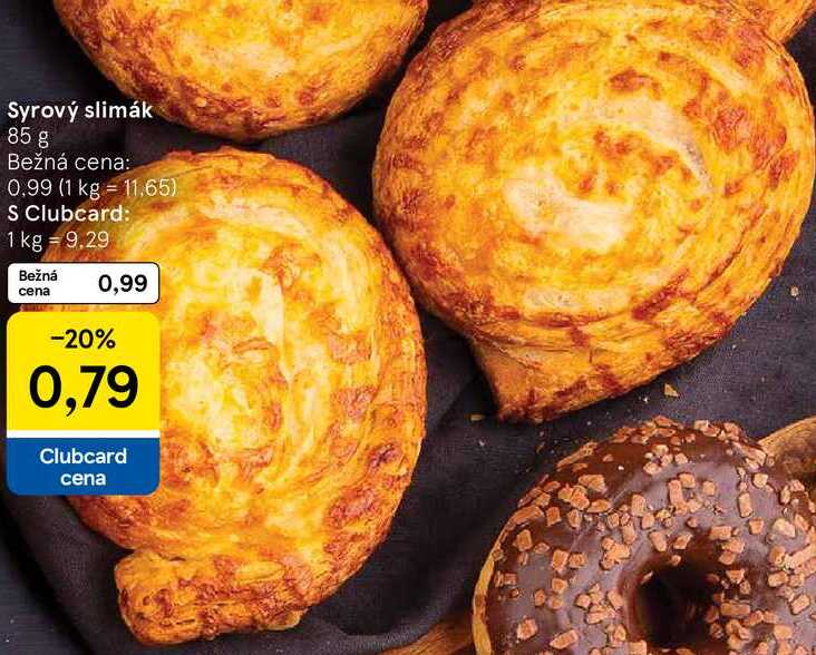 Syrový slimák, 85 g