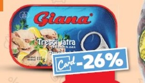 Giana Tresčia pečeň v oleji