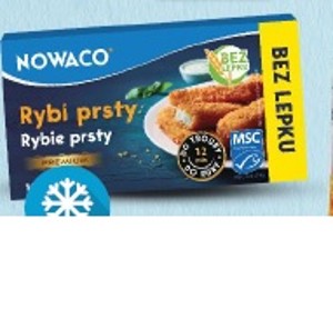 Nowaco Nemleté bezgluténové rybie prsty