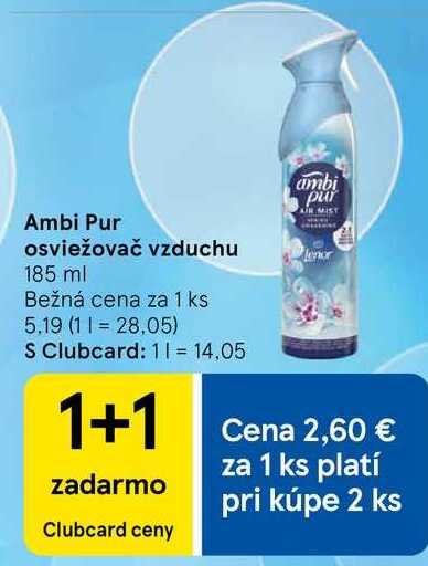 Ambi Pur osviežovač vzduchu, 185 ml 