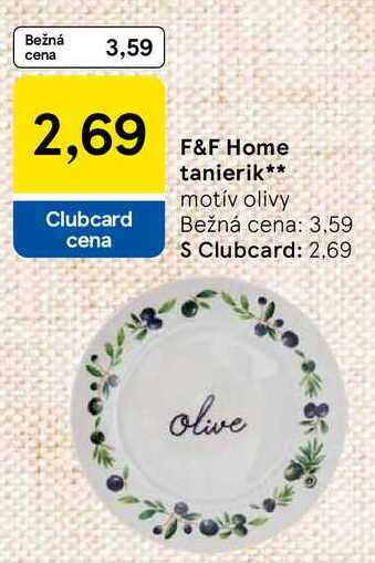 F&F Home tanierik