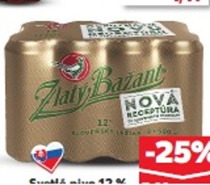 Zlatý Bažant Svetlé pivo