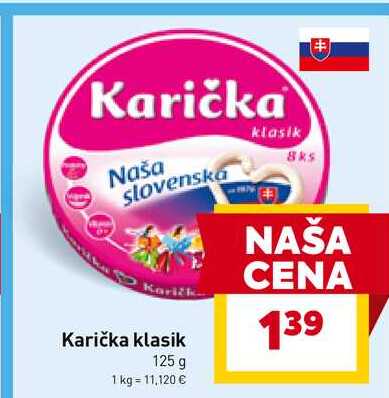 Karička klasik 125 g