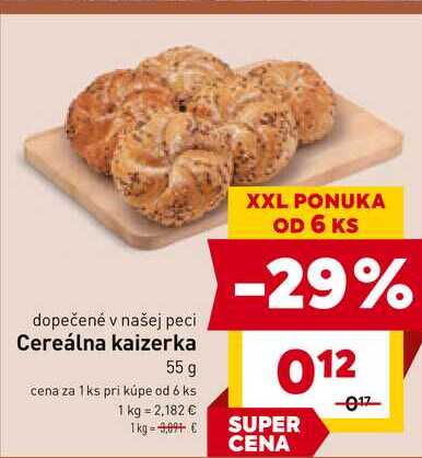 Cereálna kaizerka 55 g 