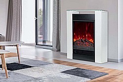 EL FUEGO ELEKTRICKÝ KRB TESSIN 900/1 800 W, ČIERNY, BIELY