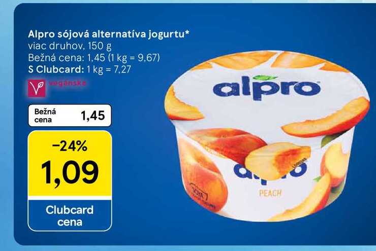 Alpro sójová alternatíva jogurtu 150 g