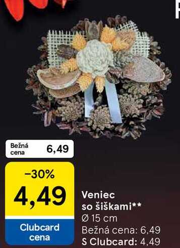 Veniec so šiškami