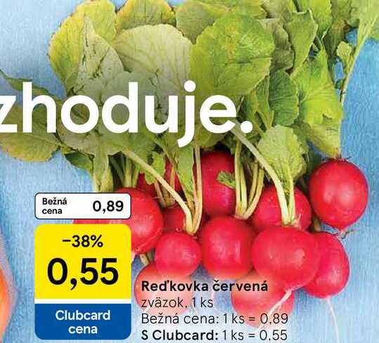 Red'kovka červená zväzok 1 ks