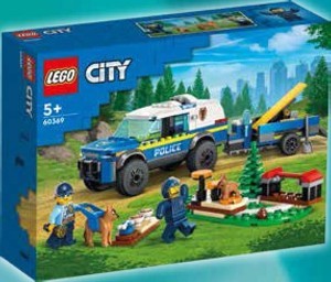LEGO® City 60369 Mobilné cvičisko pre policajné psy