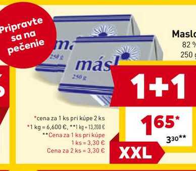 Maslo 82% 250 g