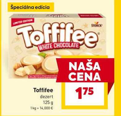 Toffifee dezert 125 g
