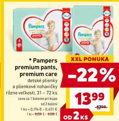 Pampers Premium Pants