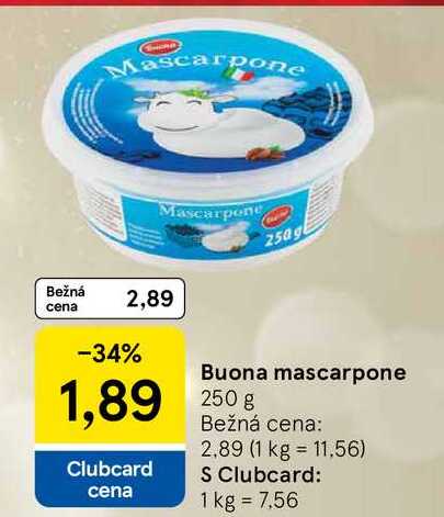 Buona mascarpone 250 g