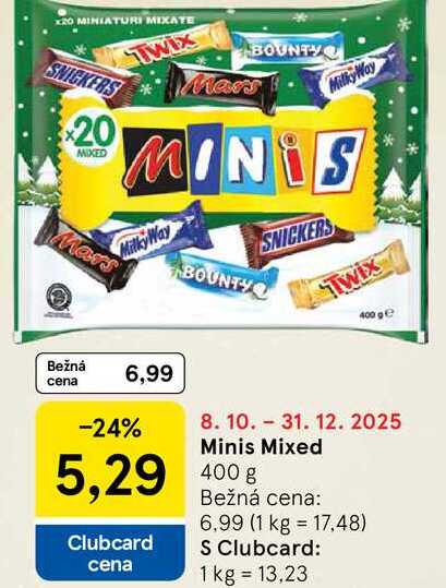 Minis Mixed 400 g 