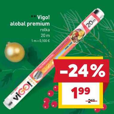 Vigo! alobal premium rolka 20 m