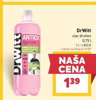 DrWitt viac druhov 0,75l