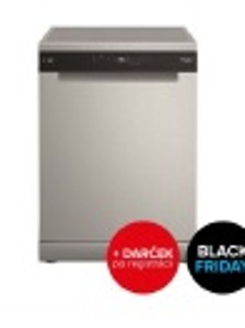 Umývačka riadu WhirlpoolW7F  HP43XMaxiSpace nerez