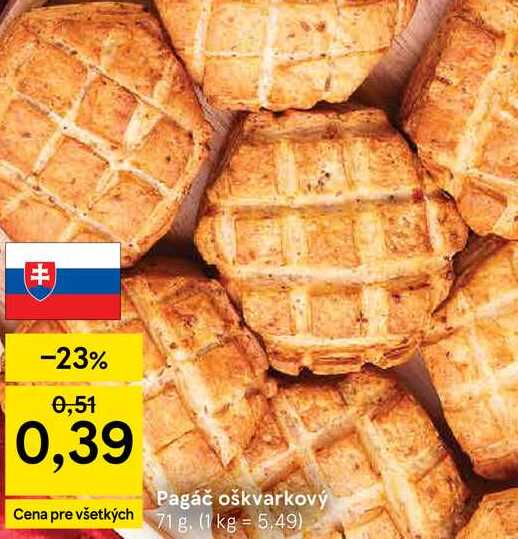 Pagáč oškvarkový 71 g
