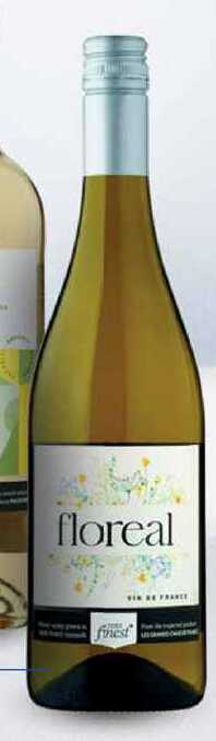 Tesco Finest Floreal biele vino, 0.75l