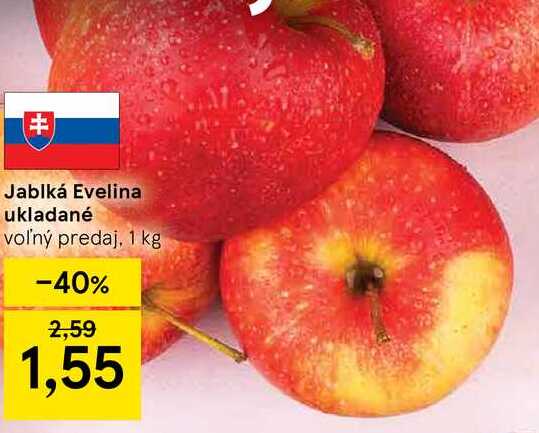 Jablká Evelina 1kg
