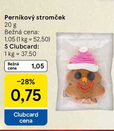 Perníkový stromček 20 g