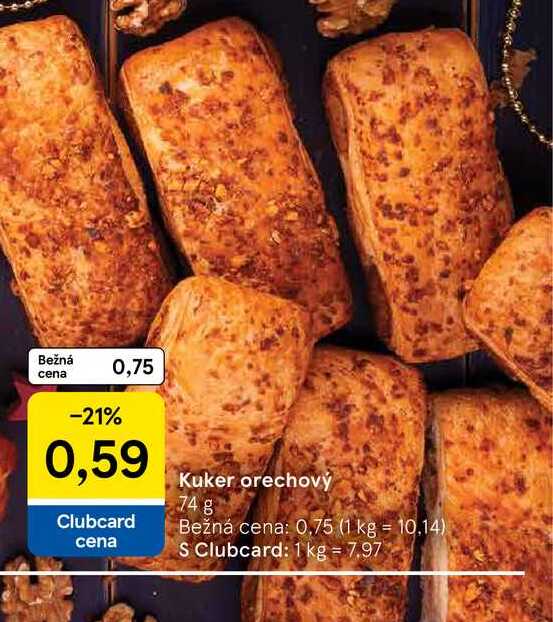 Kuker orechový 74 g