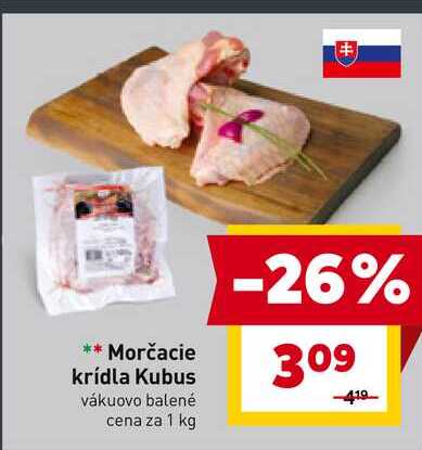 Morčacie krídla 1kg