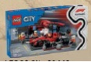 LEGO® City 60443 Zastávka v F1® a Pit Crew s autom Ferrari